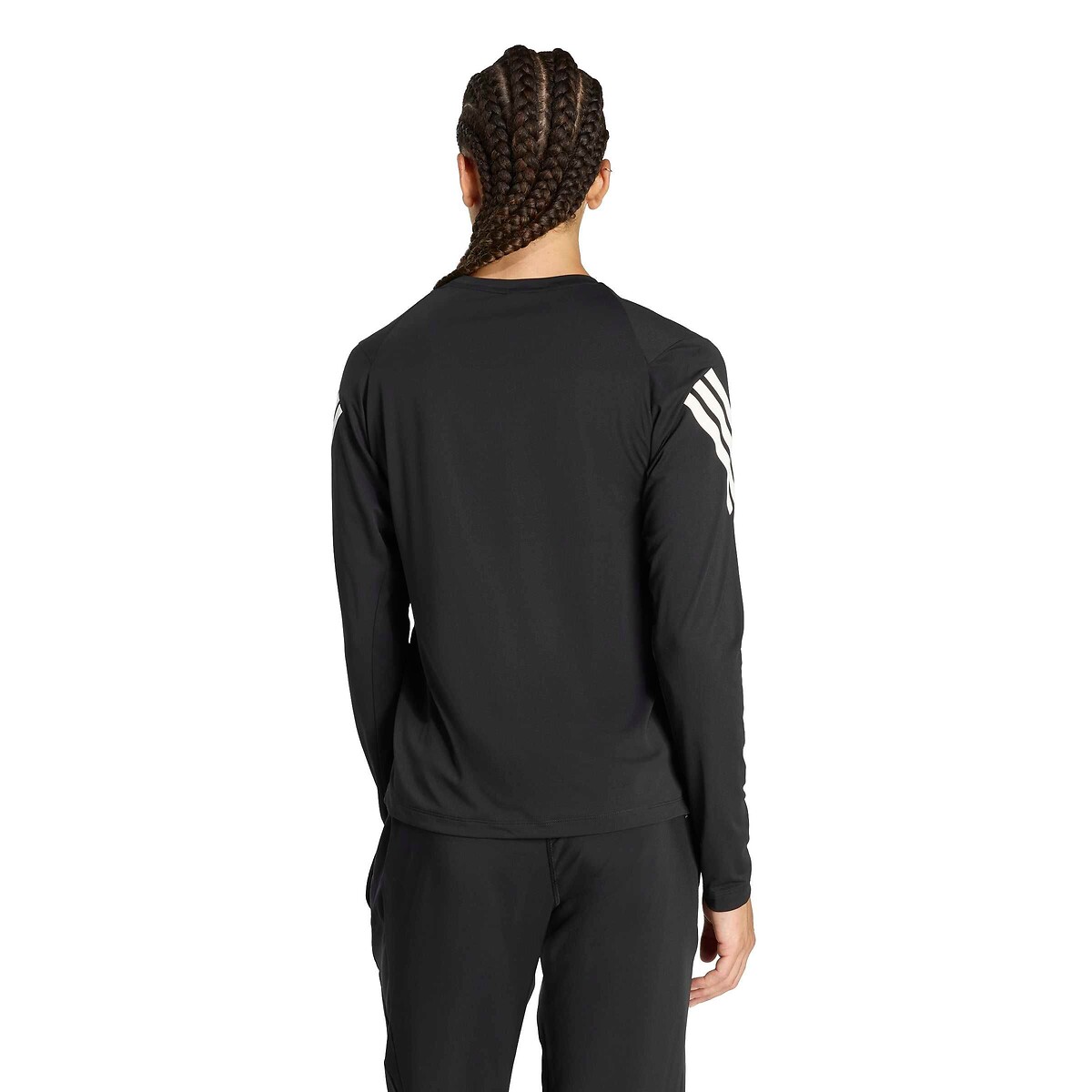 T-shirt da corsa a maniche lunghe Adi365 nero , adidas Performance