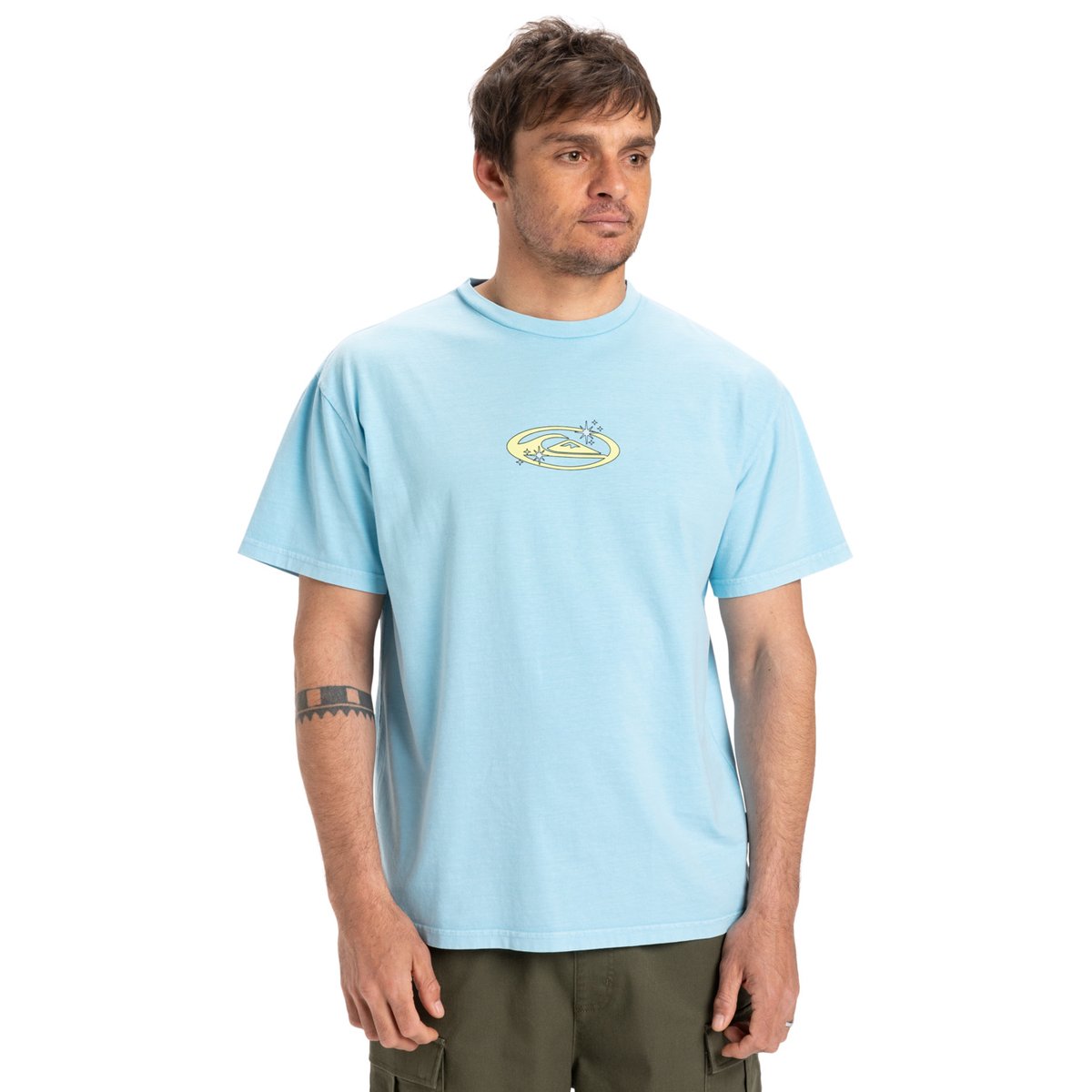 T-shirt à manches courtes ND NATURE MAGIC bleu coronet blue, QUIKSILVER