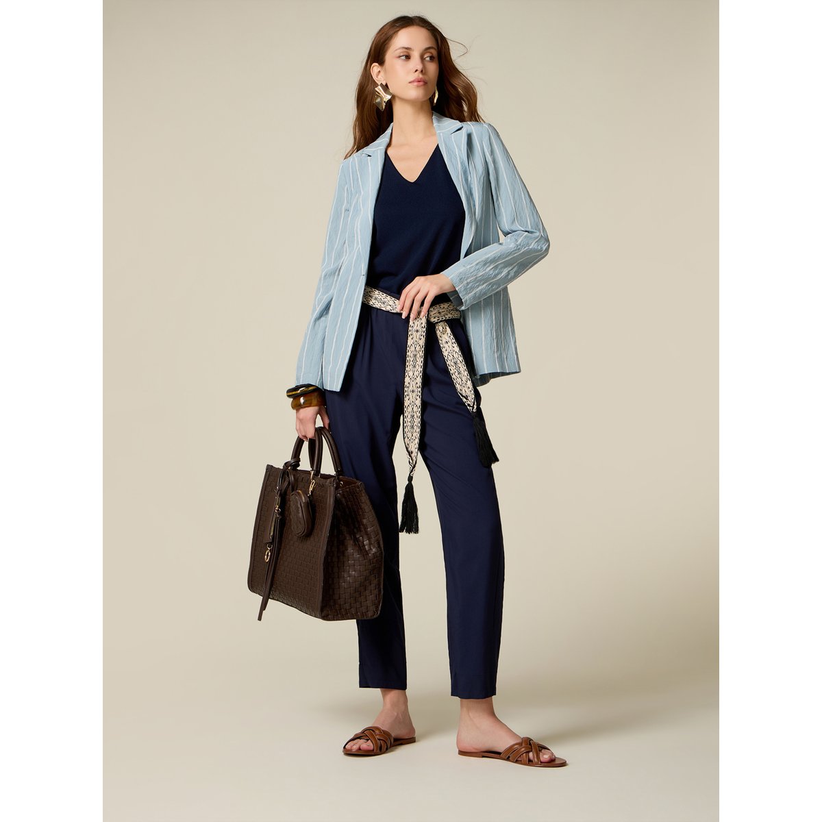 Pantalon de jogging bleu, OLTRE