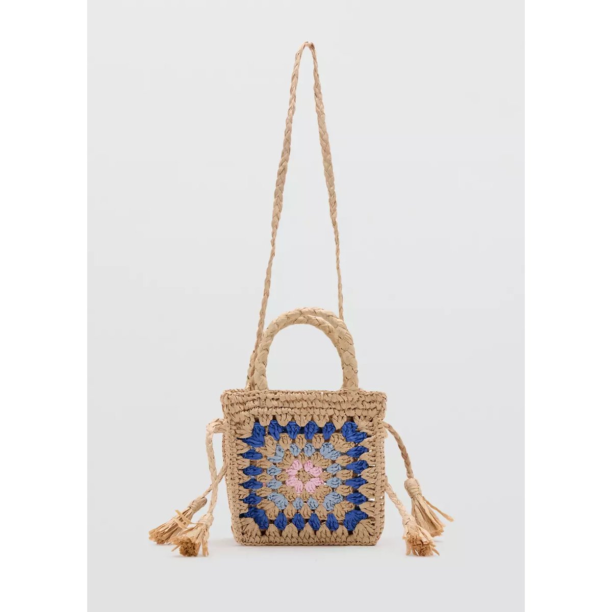 Sac fibre naturelle sable, MANGO KIDS