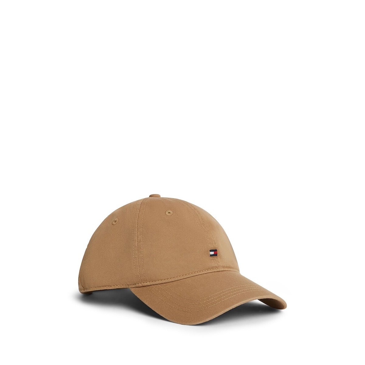 Cappello a 6 pannelli Flag beige, TOMMY HILFIGER