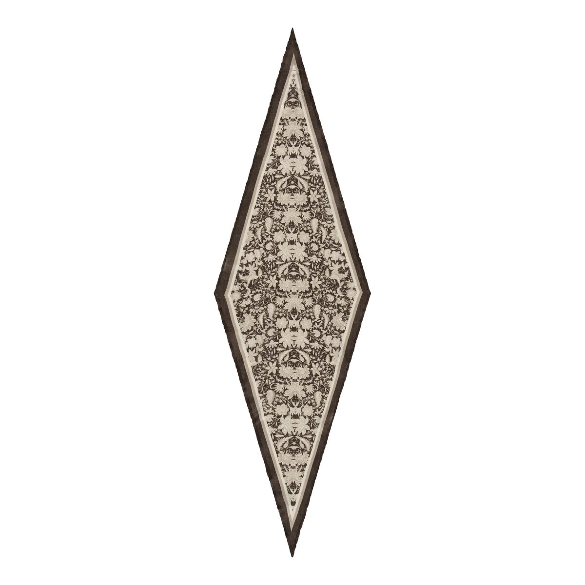 Foulard en forme de losange en TENCEL™ Modal marron, MARC O'POLO