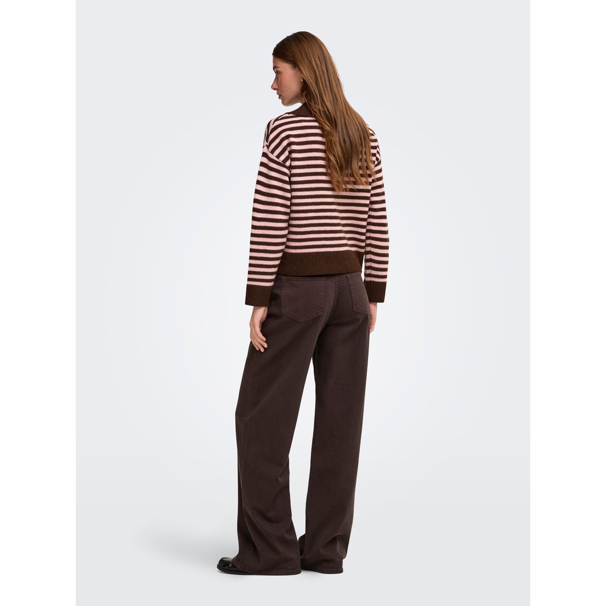 Pull En Maille marron - coffee bean 1, ONLY
