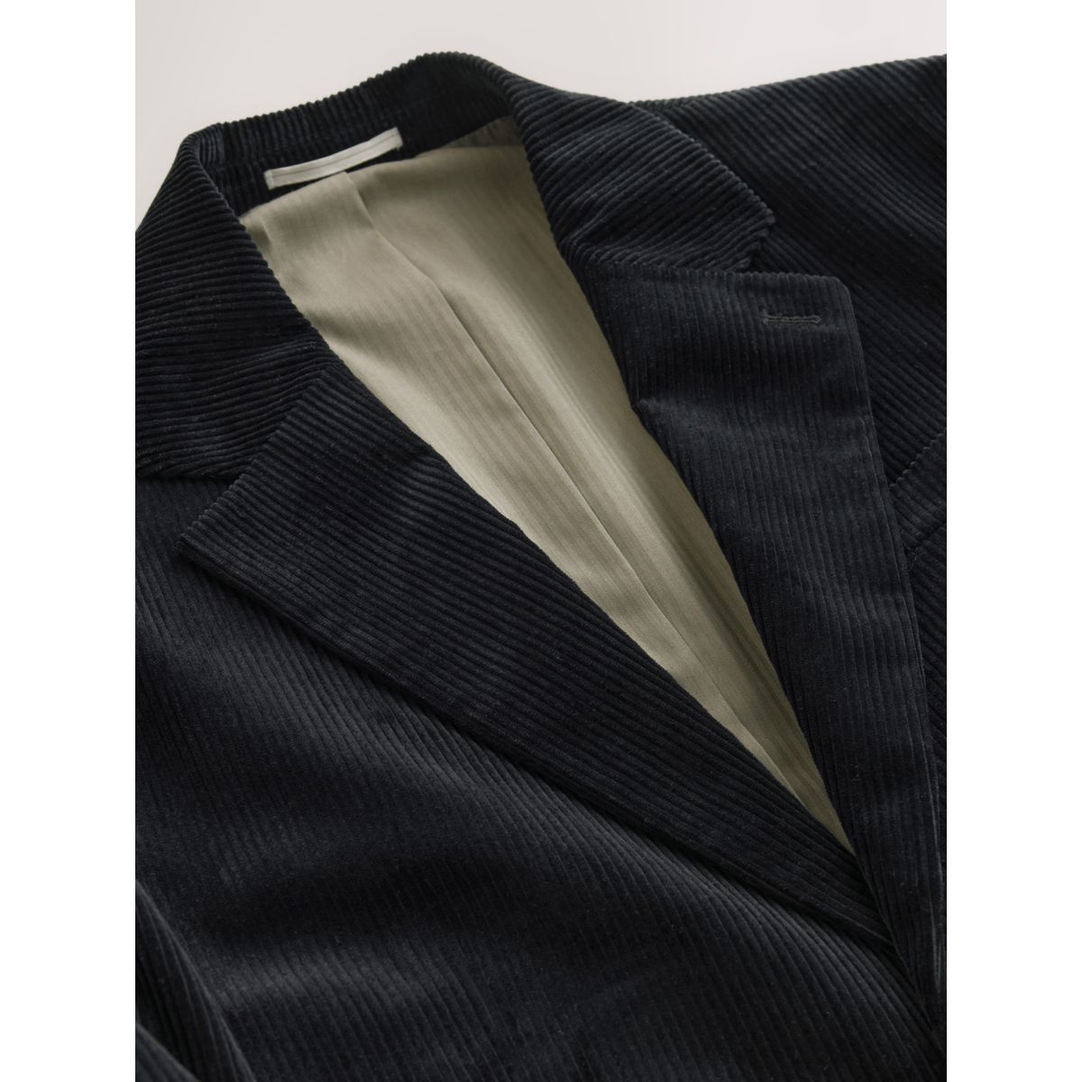 Blazer en velours côtelé noir, NEXT