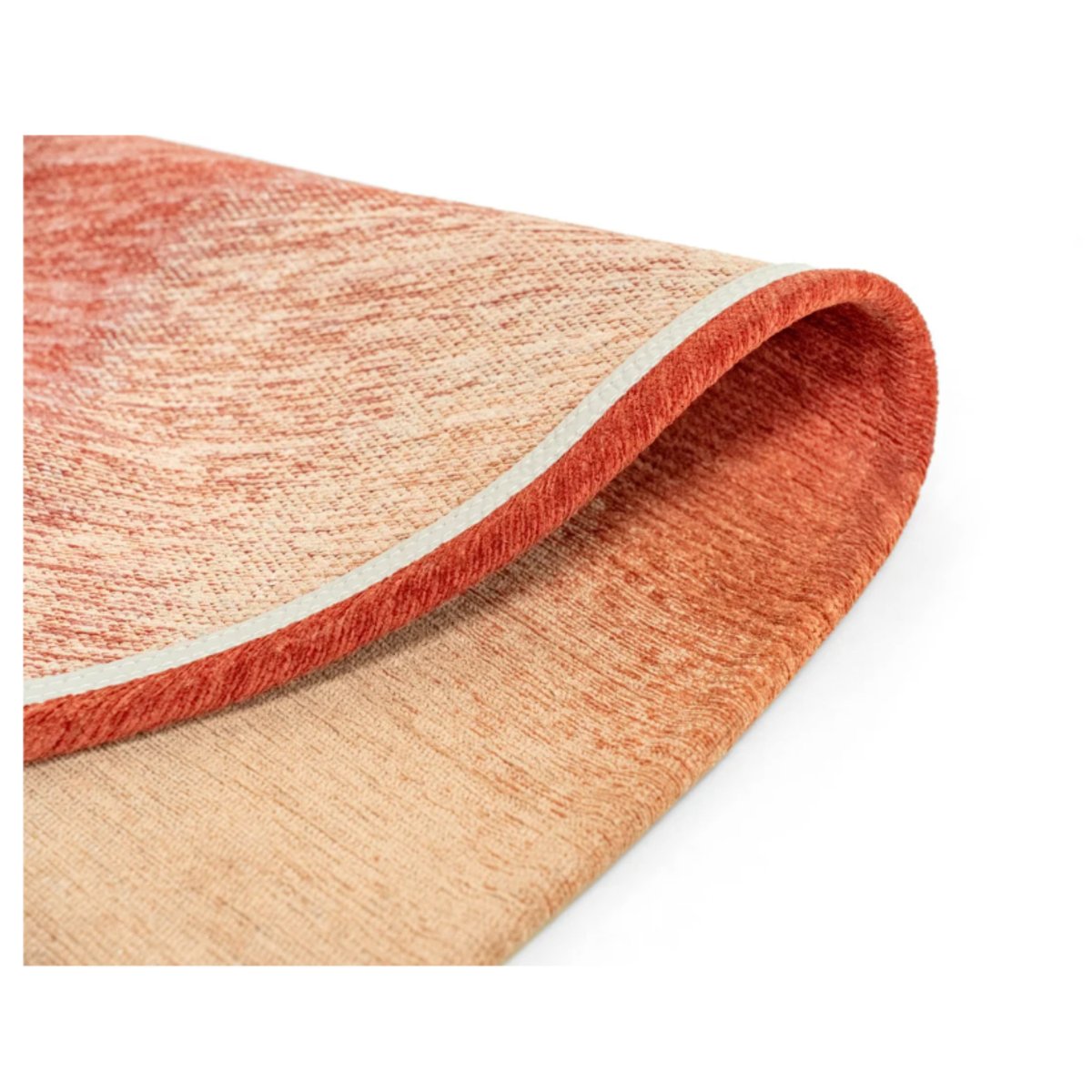Tapis moderne tissé plat AERO rouge, NOVATREND