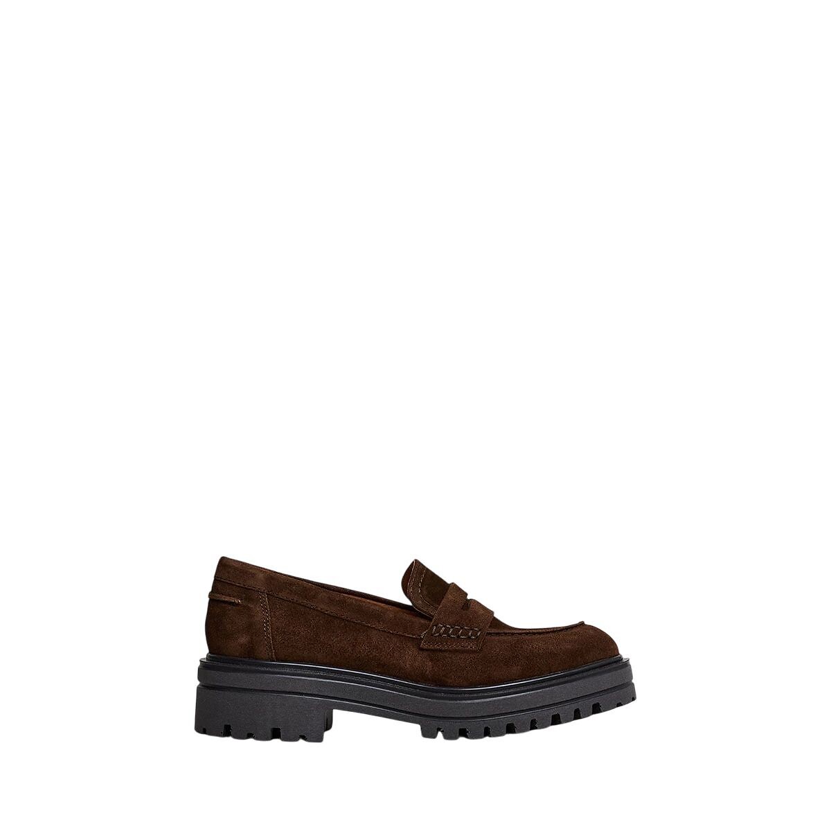 Mocassin en cuir suédé, Alfi marron, JONAK