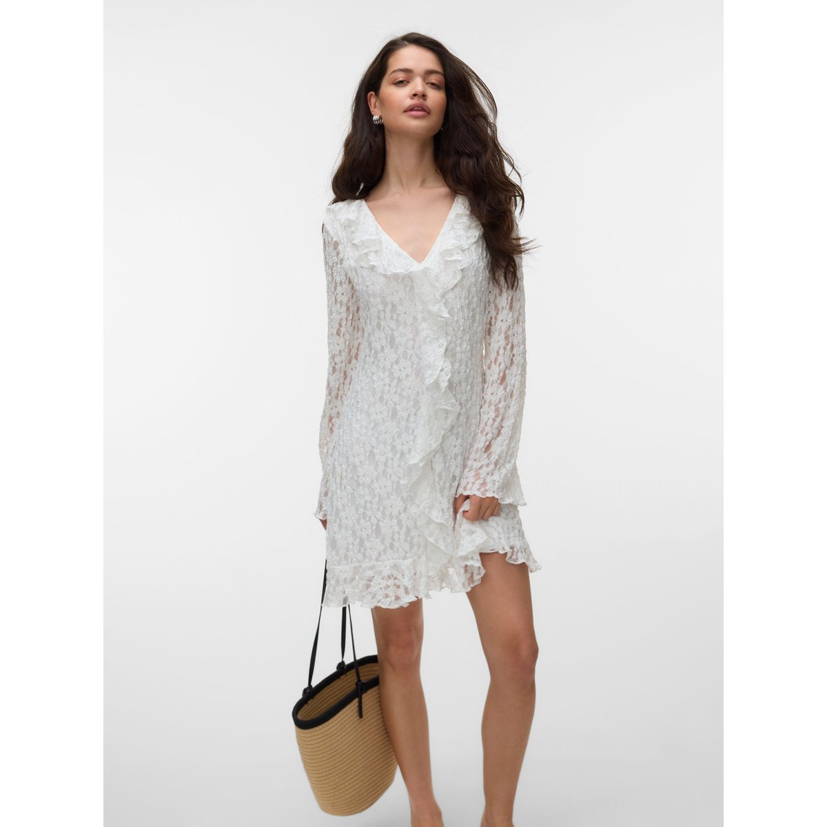 Robe En Dentelle snow white, VERO MODA