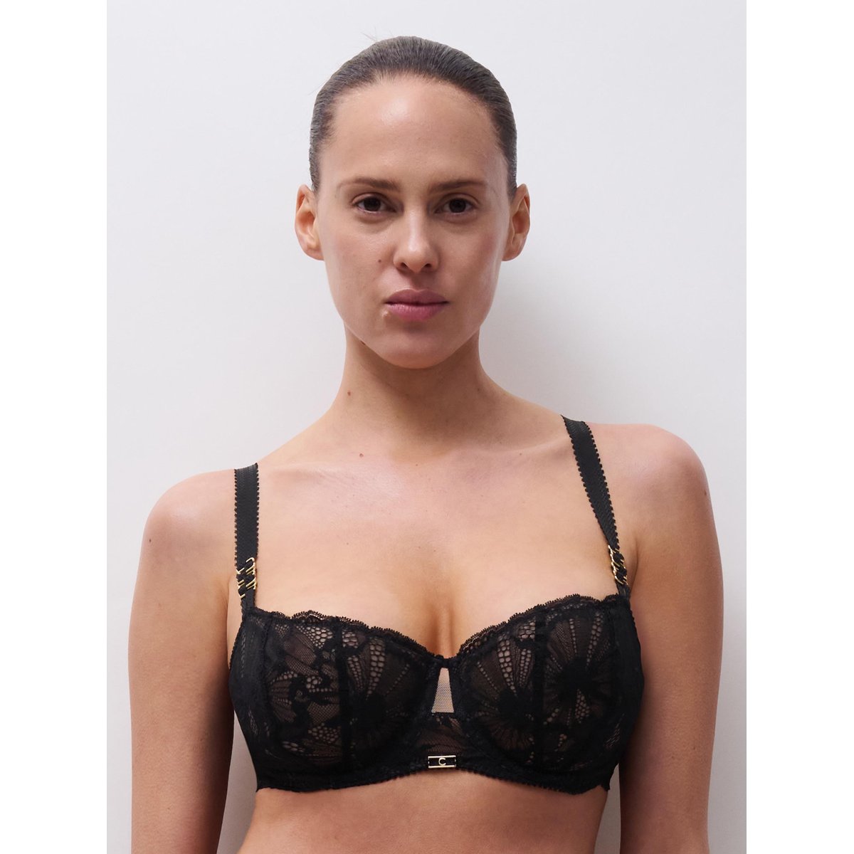 Soutien-gorge corbeille MUSE noir, CHANTELLE