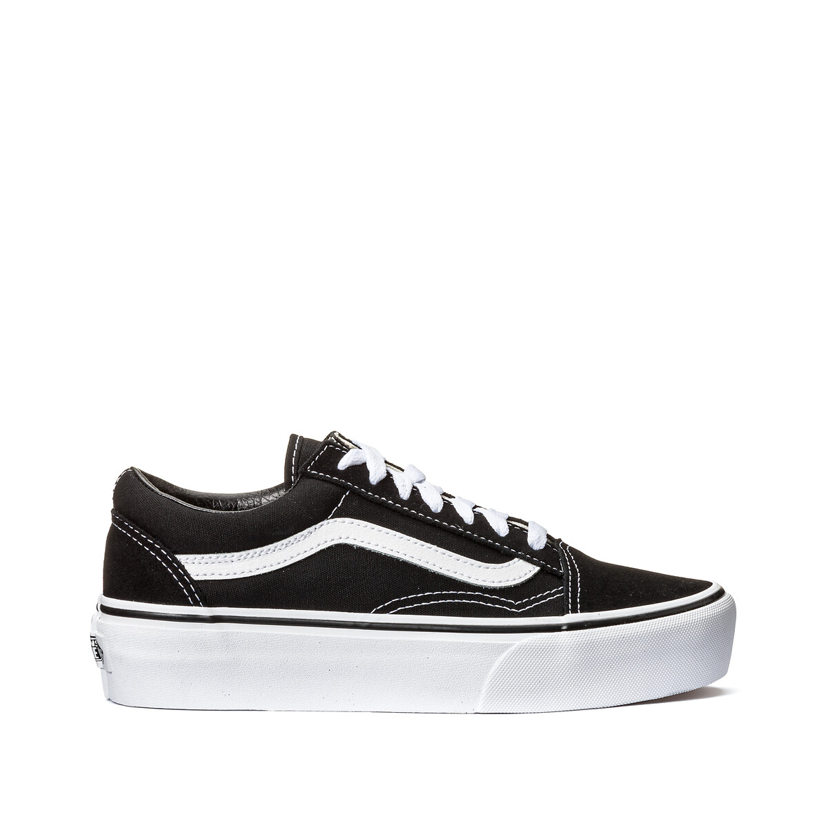 Sapatilhas UA Old Skool Platform preto/branco, VANS