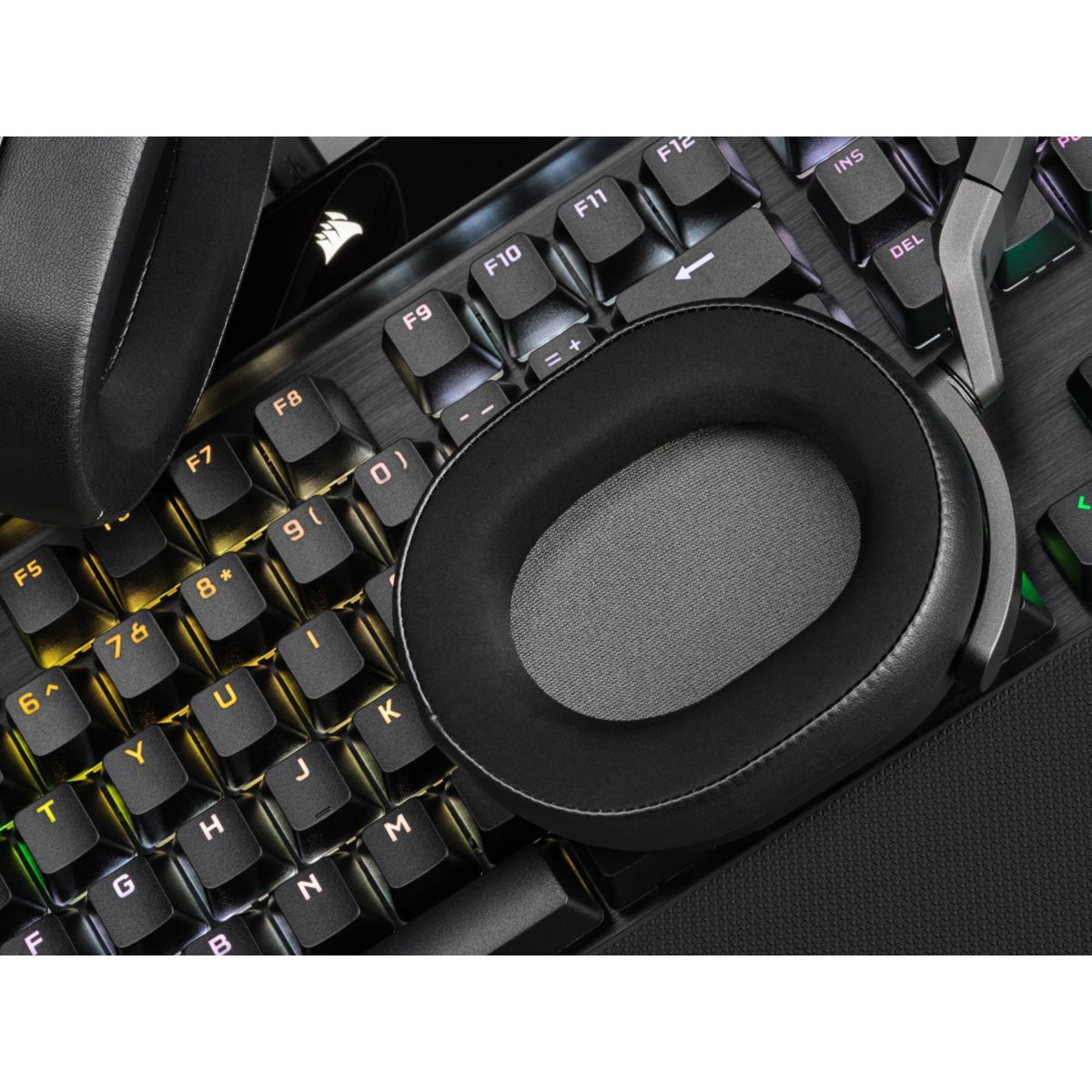Casque gamer HS65 Surround Headset Carbon noir, CORSAIR