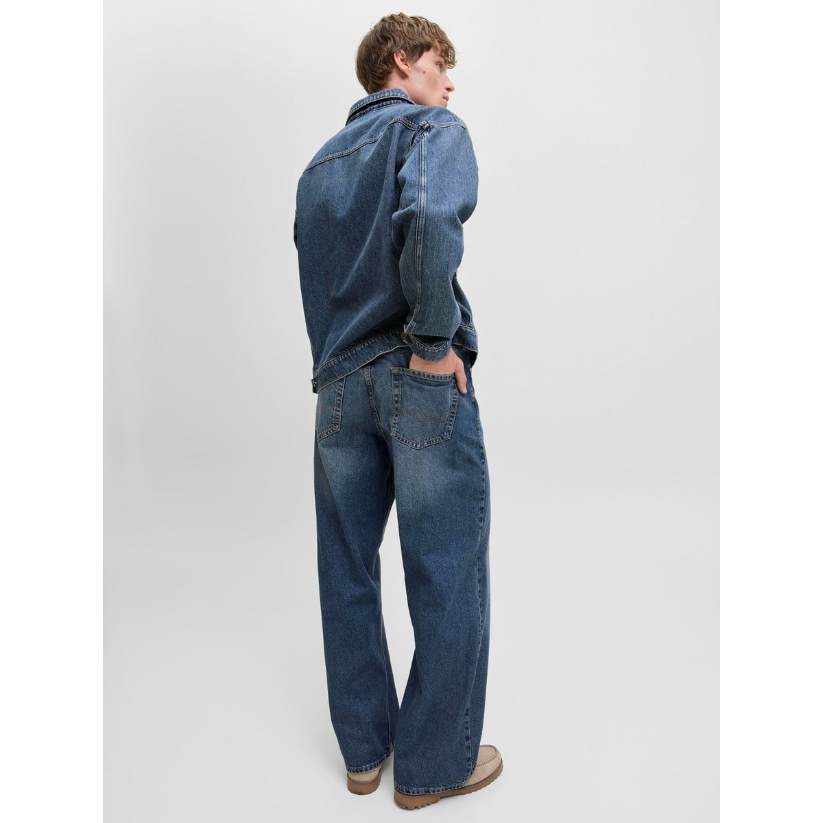 Jean À Coupe Wide blue denim 1, JACK & JONES