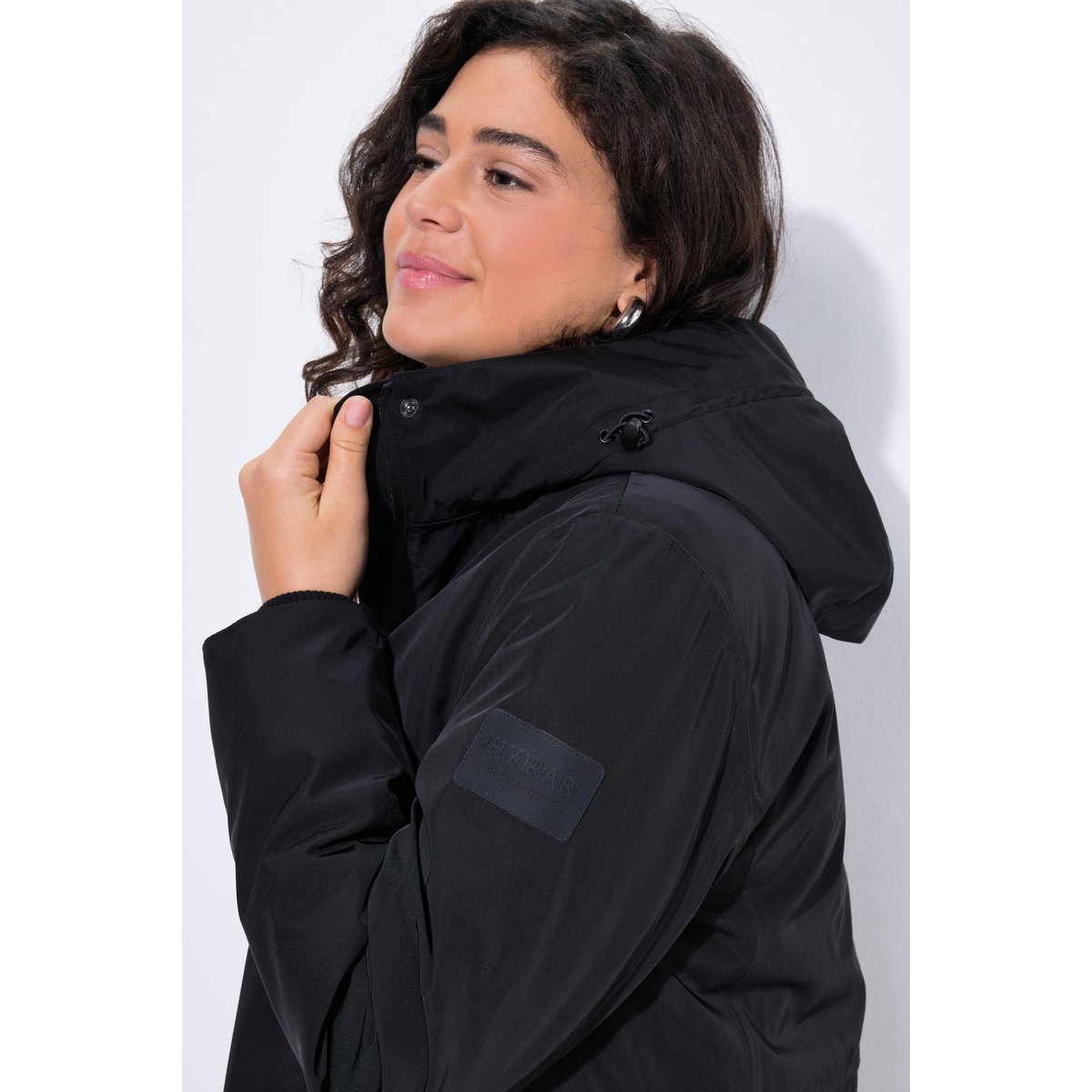 Manteau technique HYPRAR, imperméable noir, ULLA POPKEN