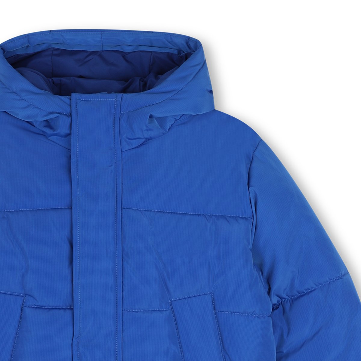 Doudoune à capuche bleu vif, MARC JACOBS