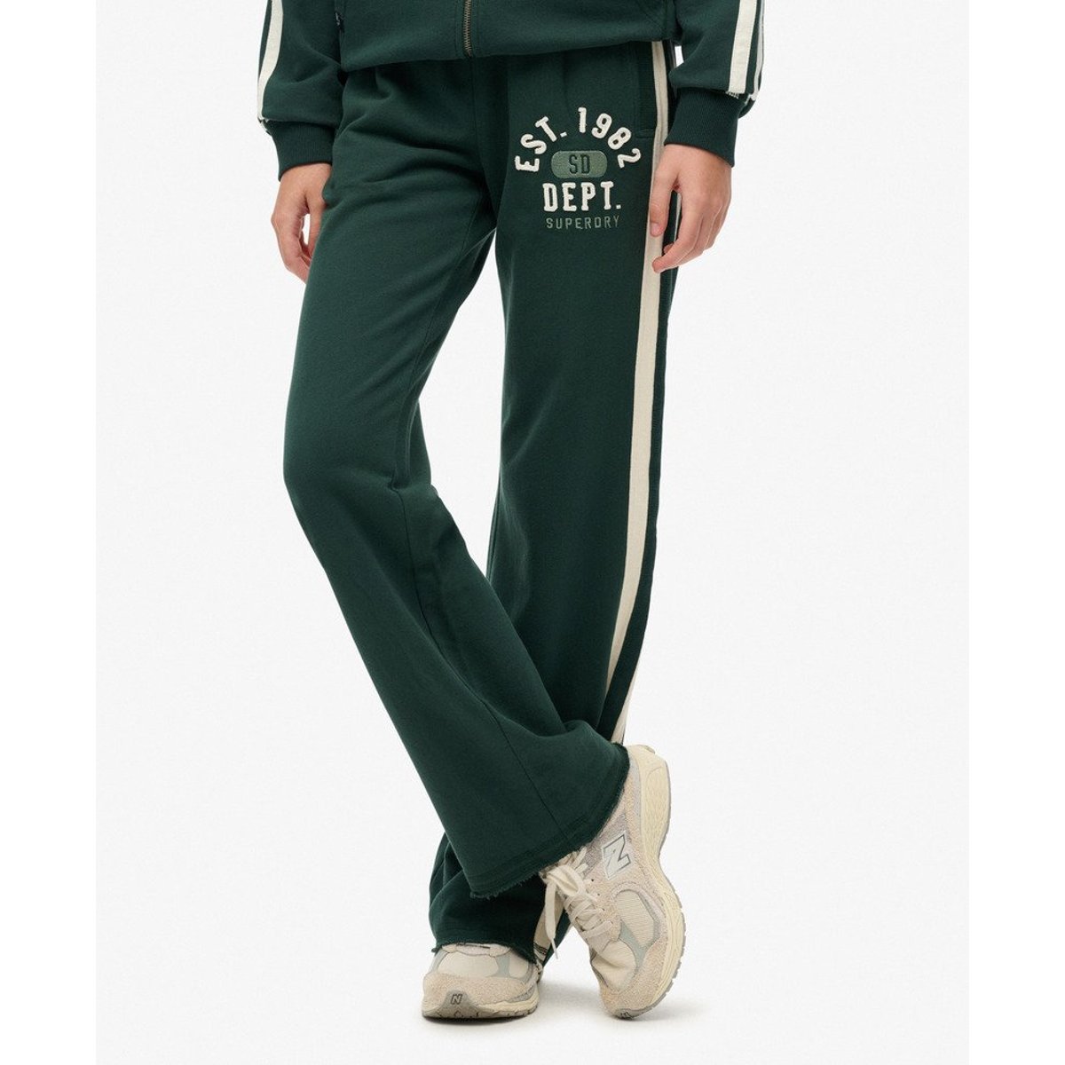 Pantalon de survêtement Hockey Athletic Essentials vert émail, SUPERDRY
