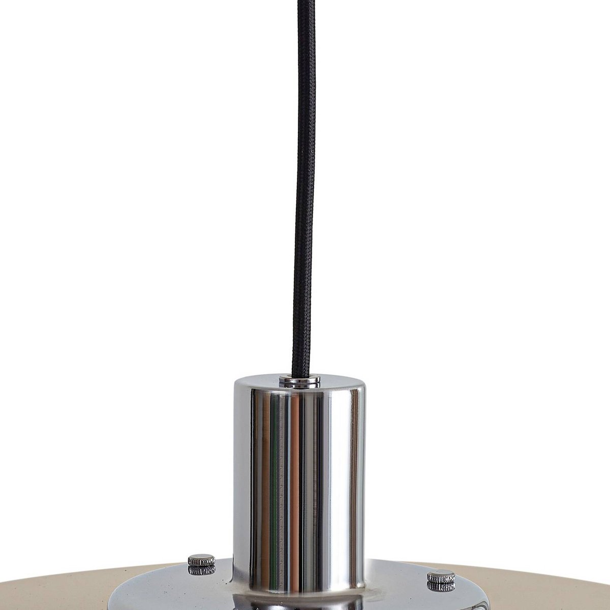 Suspension en métal vintage, Branford beige, LINDBY