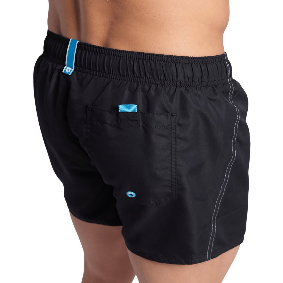 X-Short de plage arena Fundamentals R pour hommes black-white, ARENA