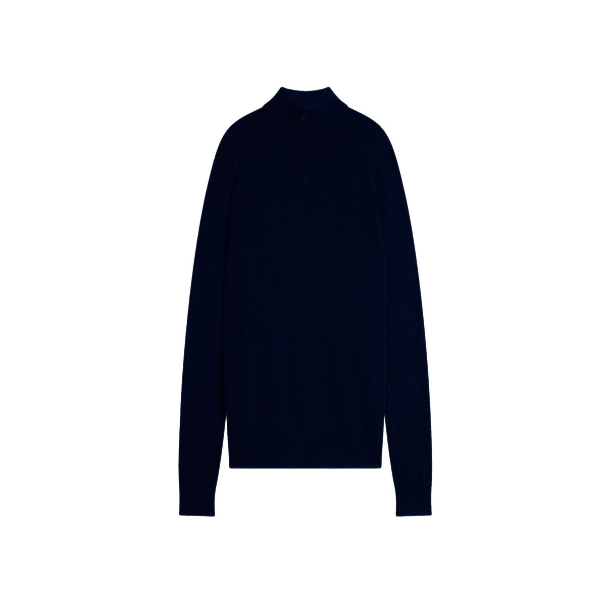 Pull Camionneur Navy Bradley bleu foncé, JUST CASHMERE