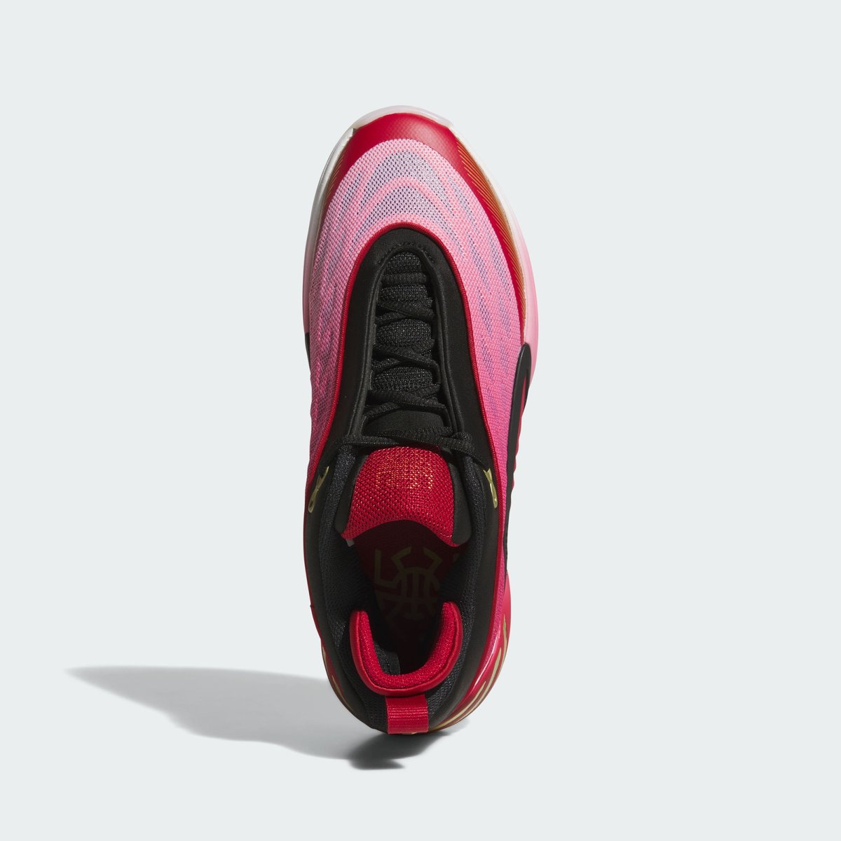 Chaussure D.o.n. Issue 8 cloud white / team victory red / core black, adidas Performance