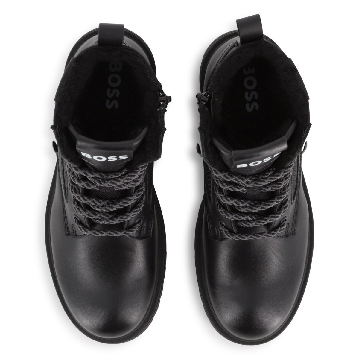 Bottines à lacets black, BOSS KIDSWEAR