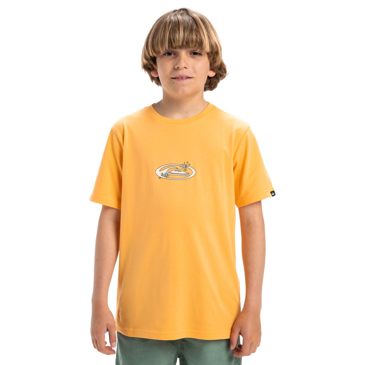 T-shirt à manches courtes EVO NATURE MAGIC orange chamois, QUIKSILVER