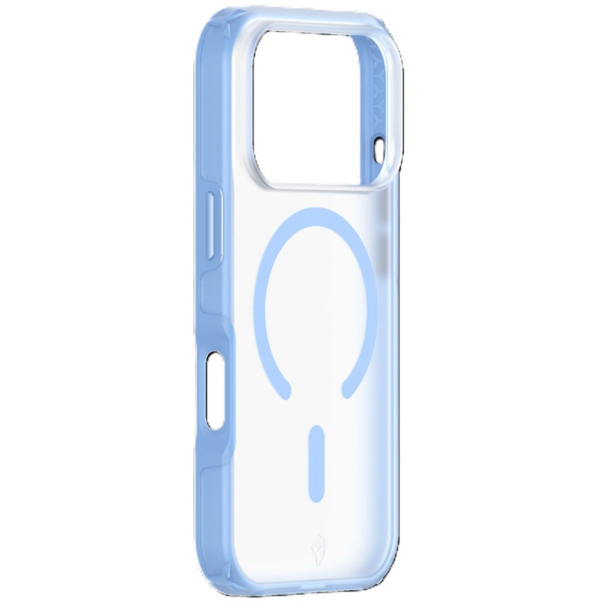 Coque iPhone 18 Pro/17 Pro Bleu clair couleur unique, FORCE CASE