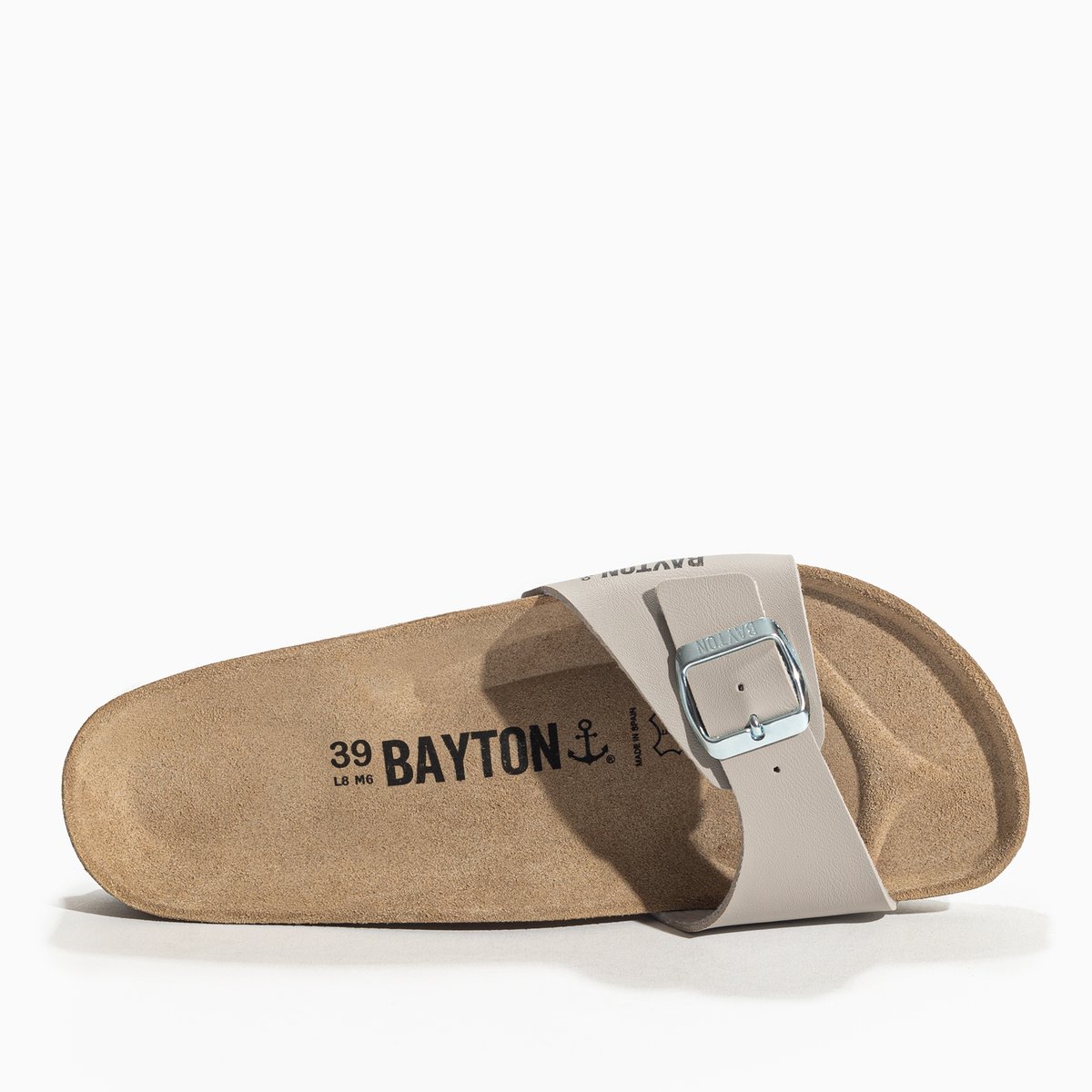 Sandales ZEPHYR gris, BAYTON
