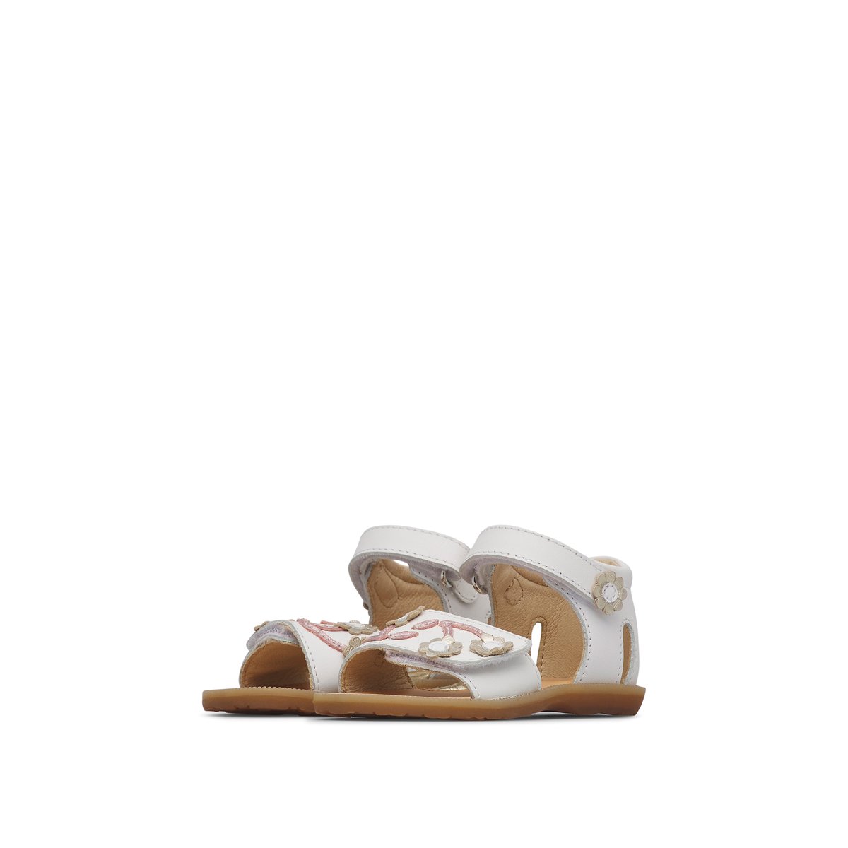 Sandales en cuir LOMPA blanc-, NATURINO