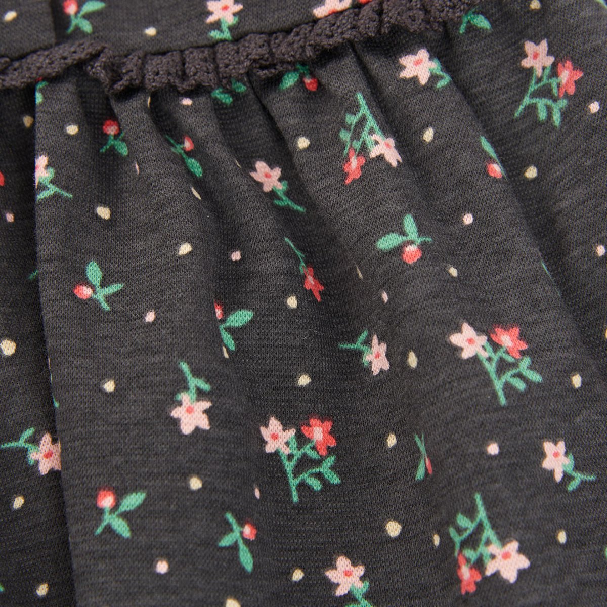 Robe fille imprimé fleurs multicolore, BOBOLI