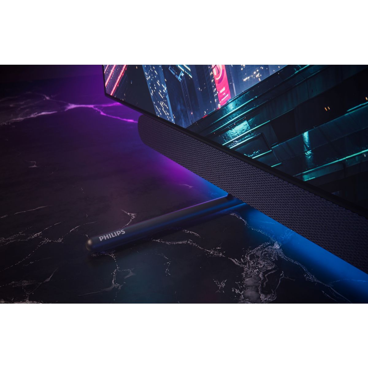 TV OLED 65OLED911 (2026) 65" (164 cm) 4K Ultra HD -  Expérience Cinéma, 120Hz, Ambilight, AI Smart TV couleur unique, PHILIPS