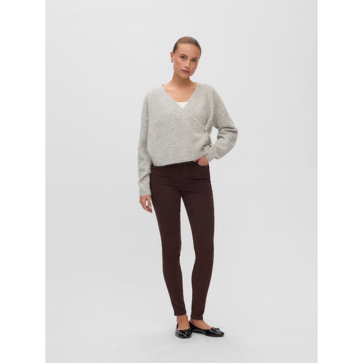 Jean Skinny marron - chocolate torte 1, VERO MODA