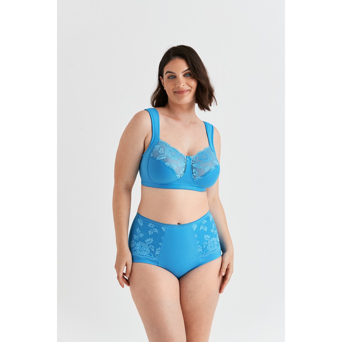 Soutien-gorge sans armatures Lovely Lace bleu aqua, MISS MARY OF SWEDEN