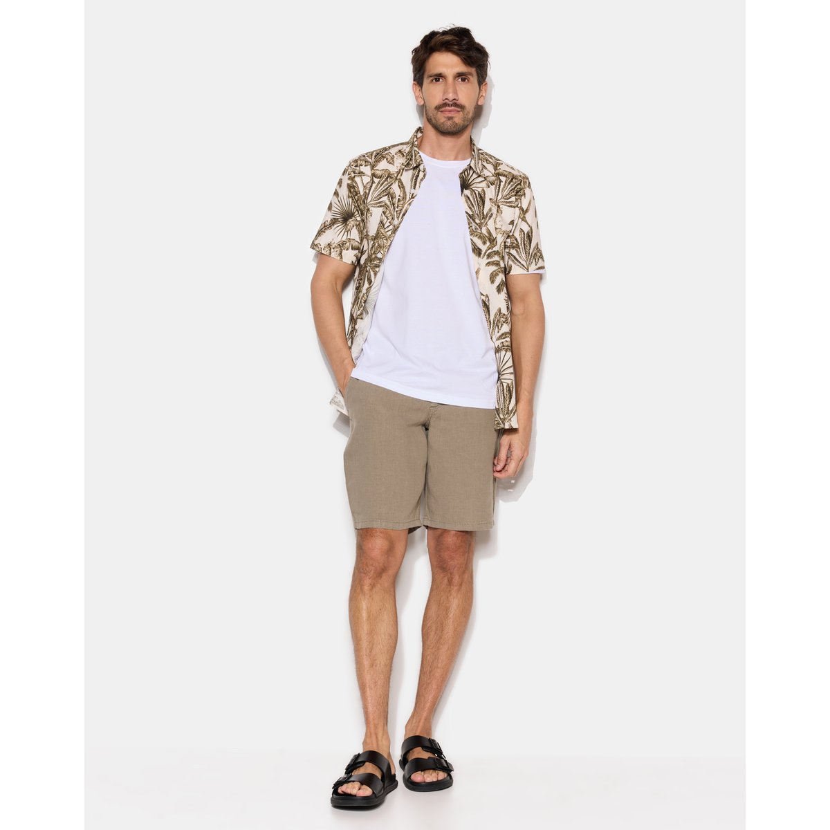 Chemise en lin DOMINO écru, CHEVIGNON