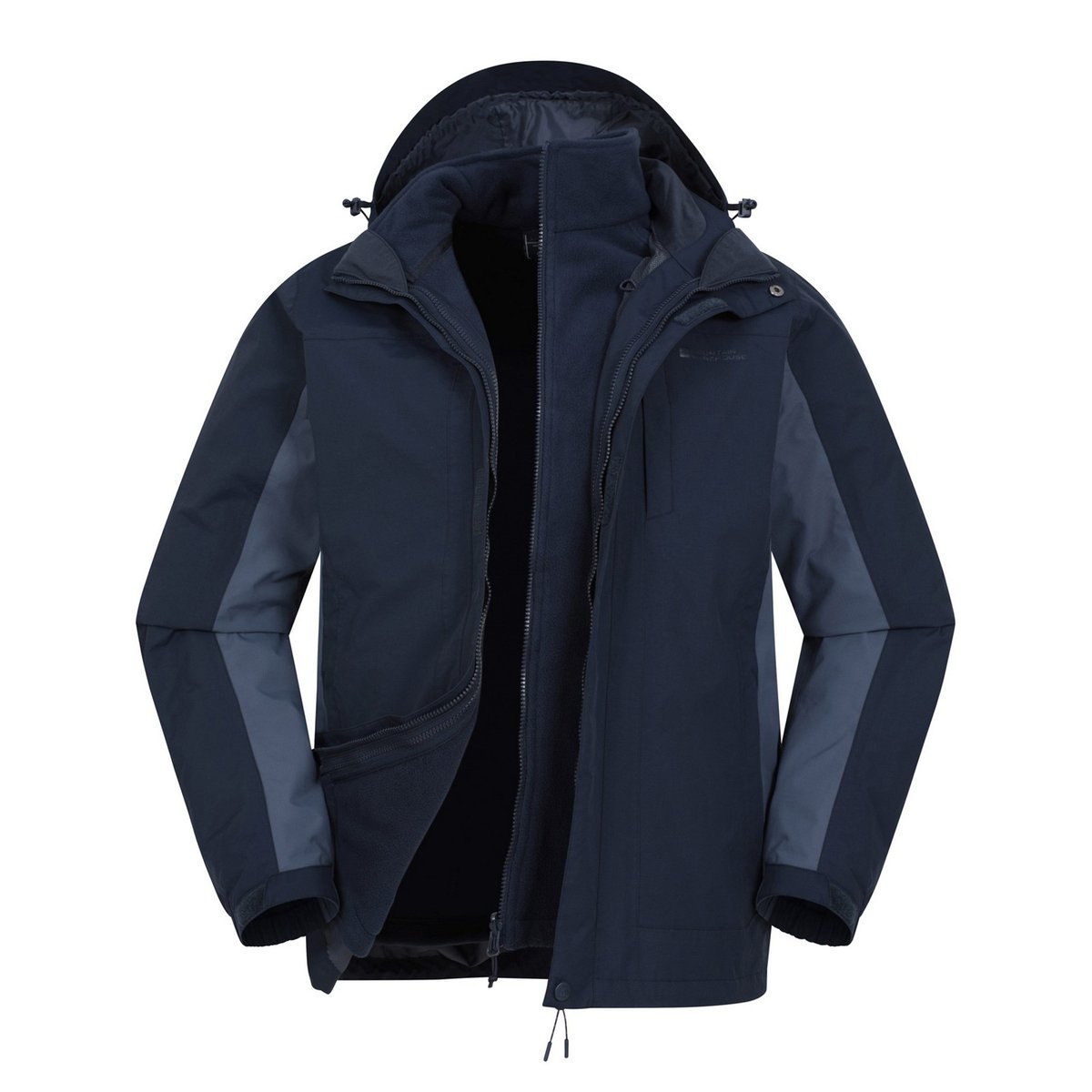 Veste imperméable THUNDERSTORM bleu marine, MOUNTAIN WAREHOUSE