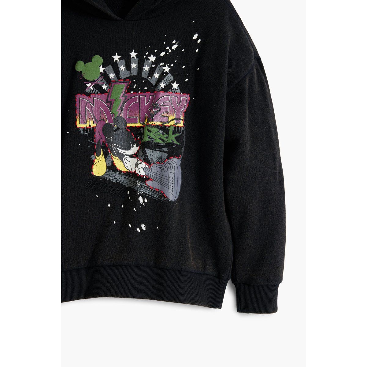 Sweat-shirt Mickey™ Rock noir, DESIGUAL