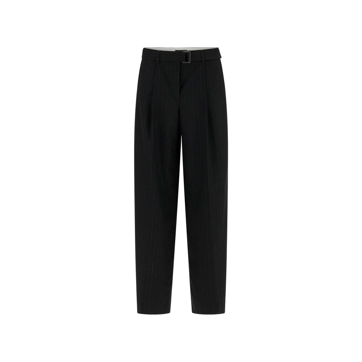 Pantalon Palazzo Fines Rayures noir, GUESS