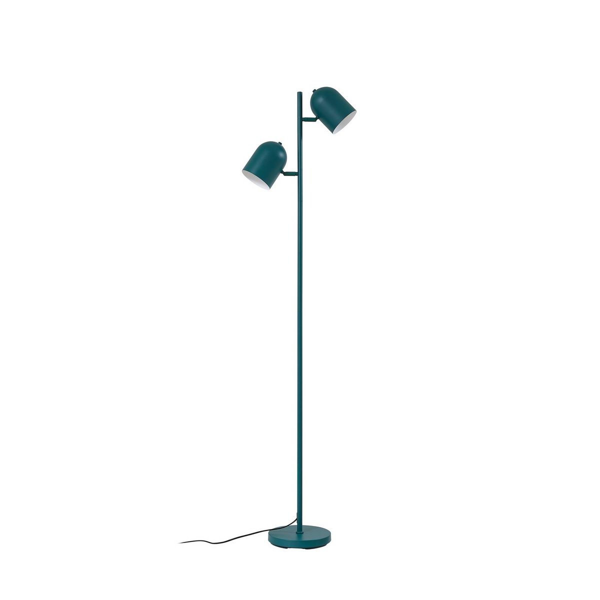 Lampadaire en métal moderne, Isara vert, LINDBY