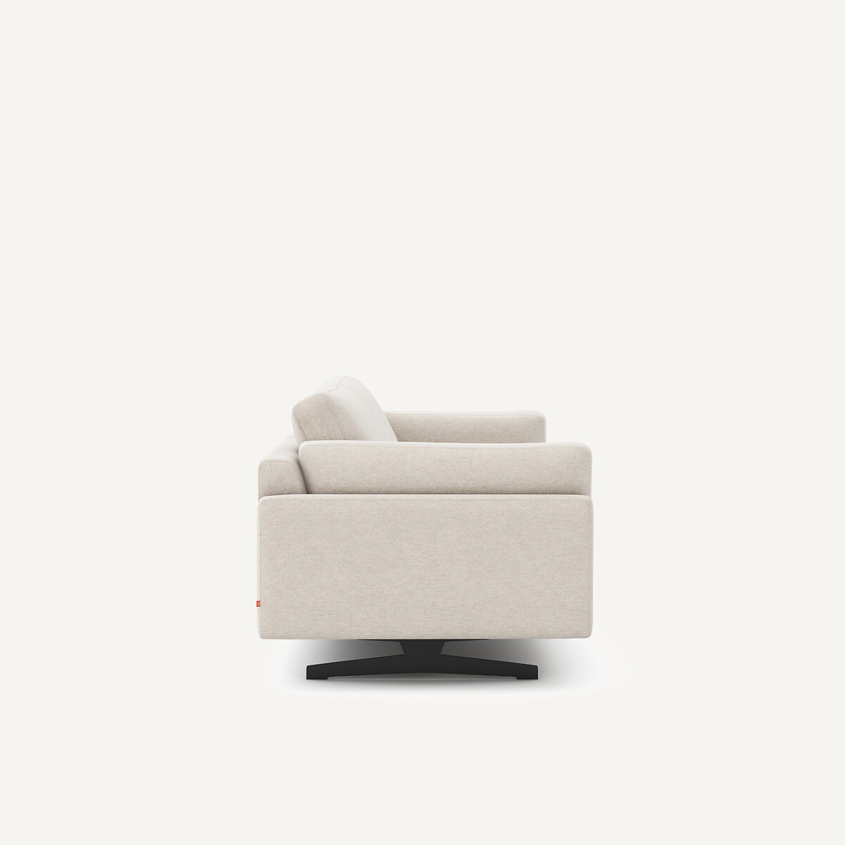 2-Sitzer-Sofa, aus meliertem Leinen, CÉSAR elfenbein, AM.PM