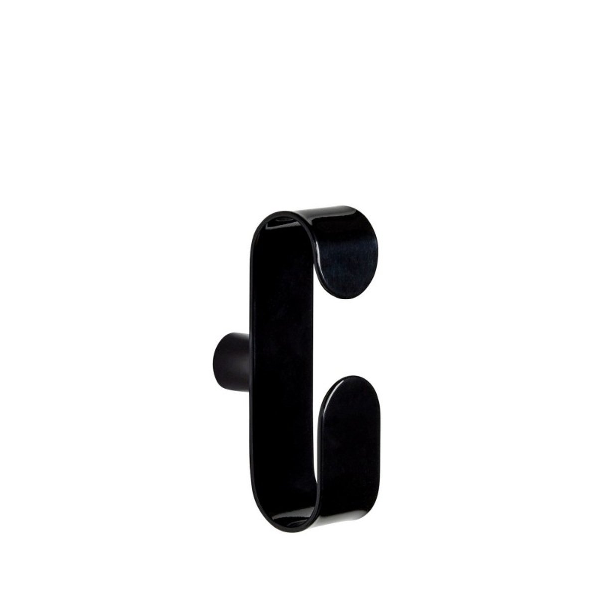 Patère design métal SEMPRE noir, HUBSCH