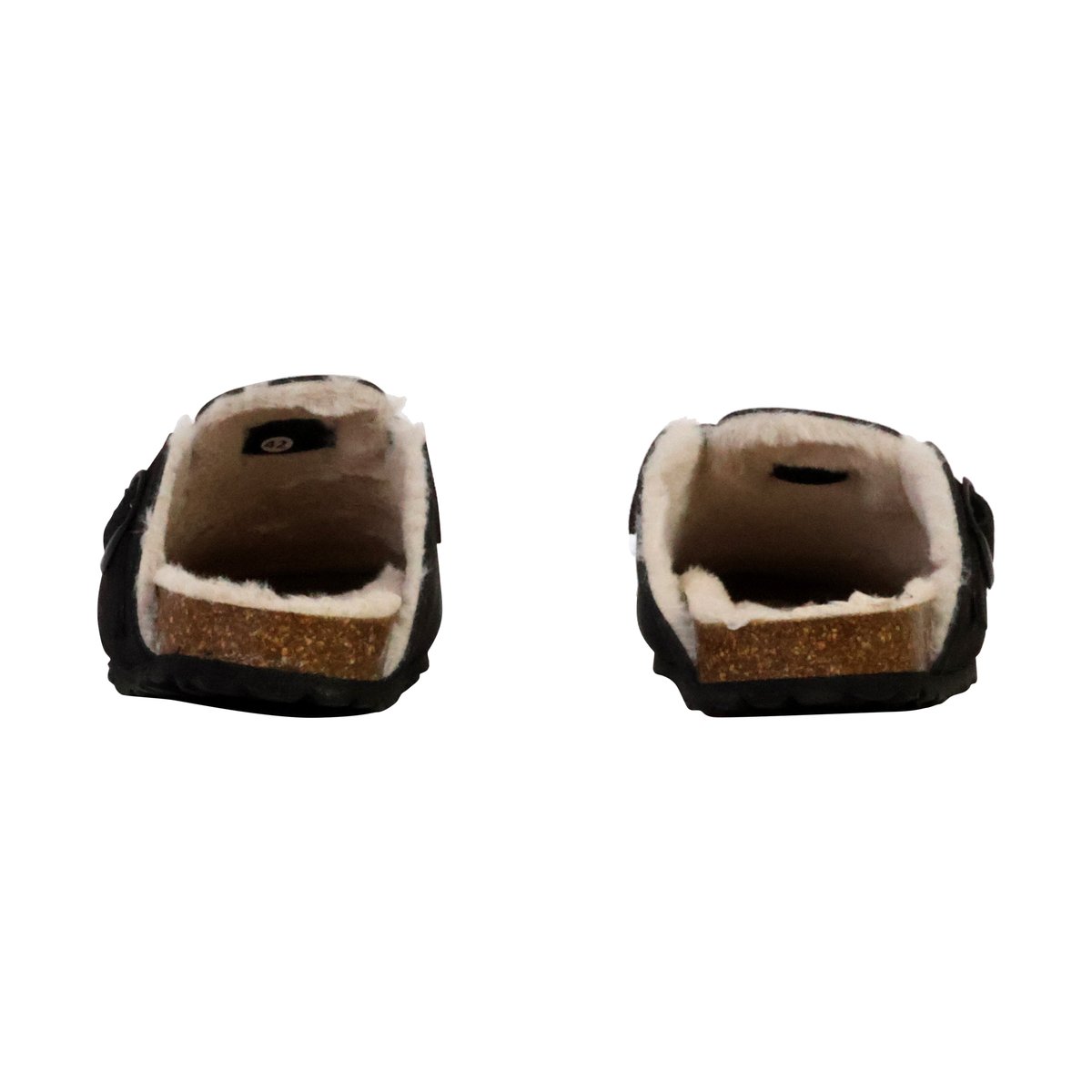Mules Cuir Gilboa noir, THE DIVINE FACTORY