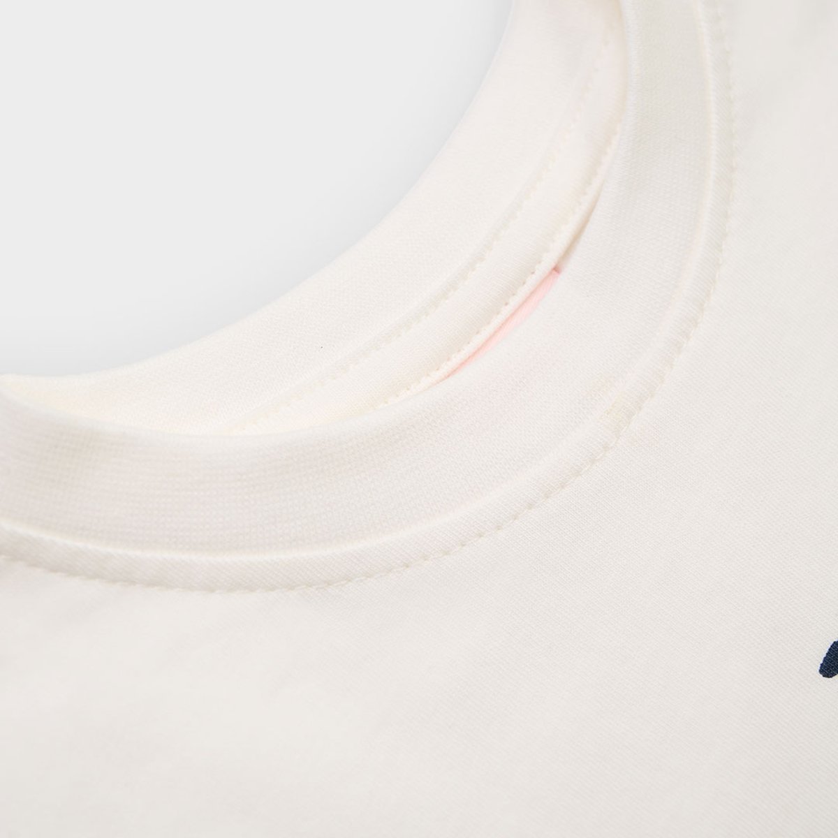 T-shirt fille en maille imprimé ski blanc, BOBOLI