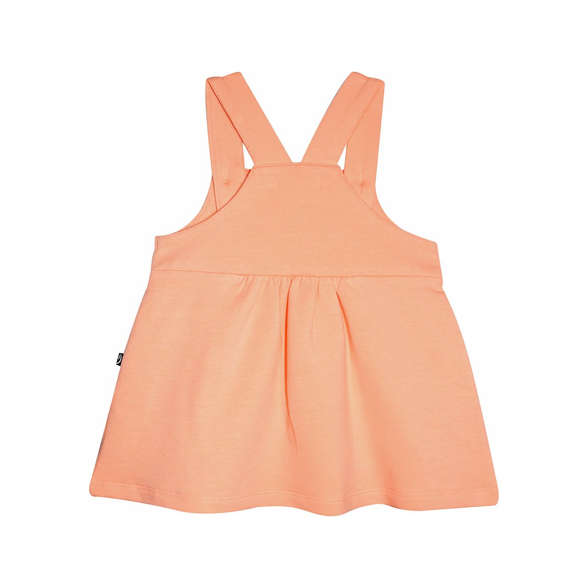 Tshirt robe neige maille bebe orange, SUCRE D'ORGE