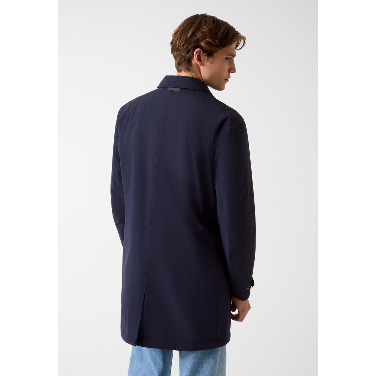 Trench Élégant bleu foncé, GUESS