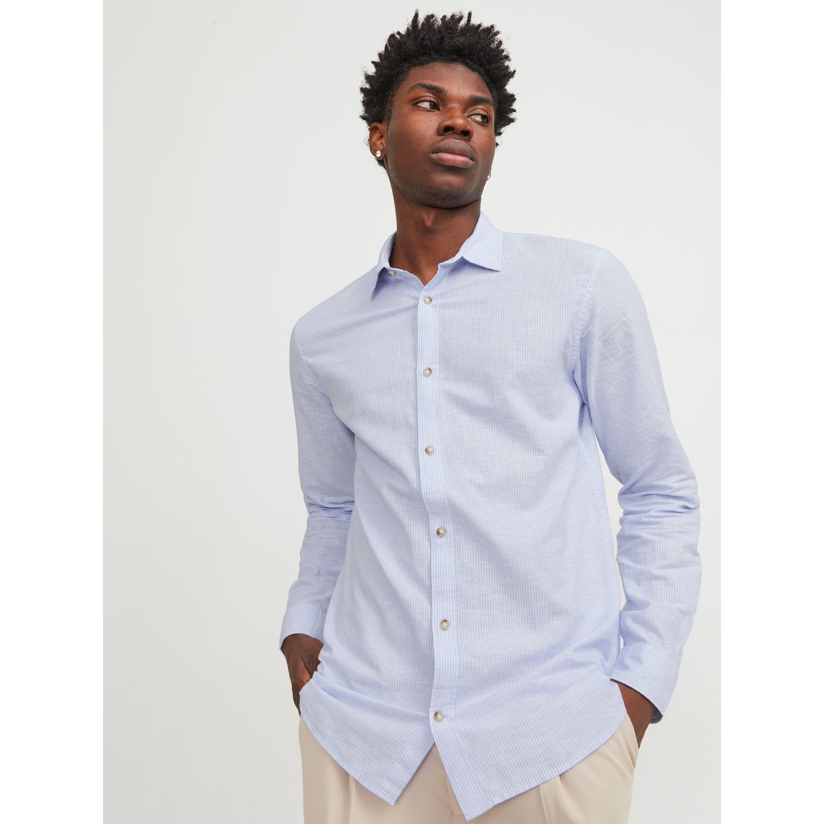 Chemise cashmere blue, JACK & JONES