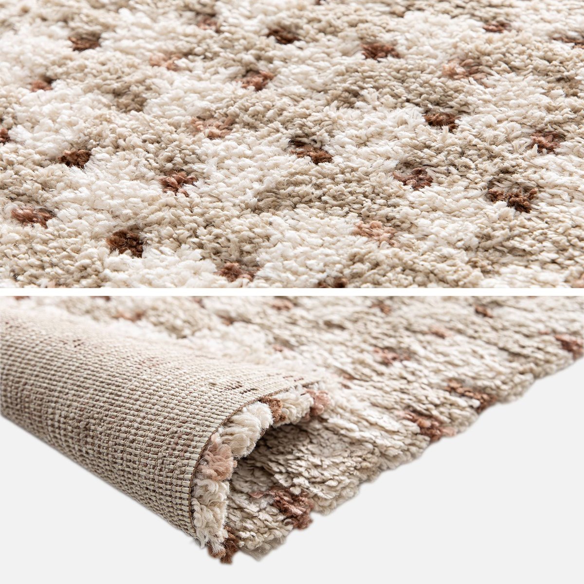 Tapis intérieur rectangulaire contemporain MYRA multicolore, SWEEEK