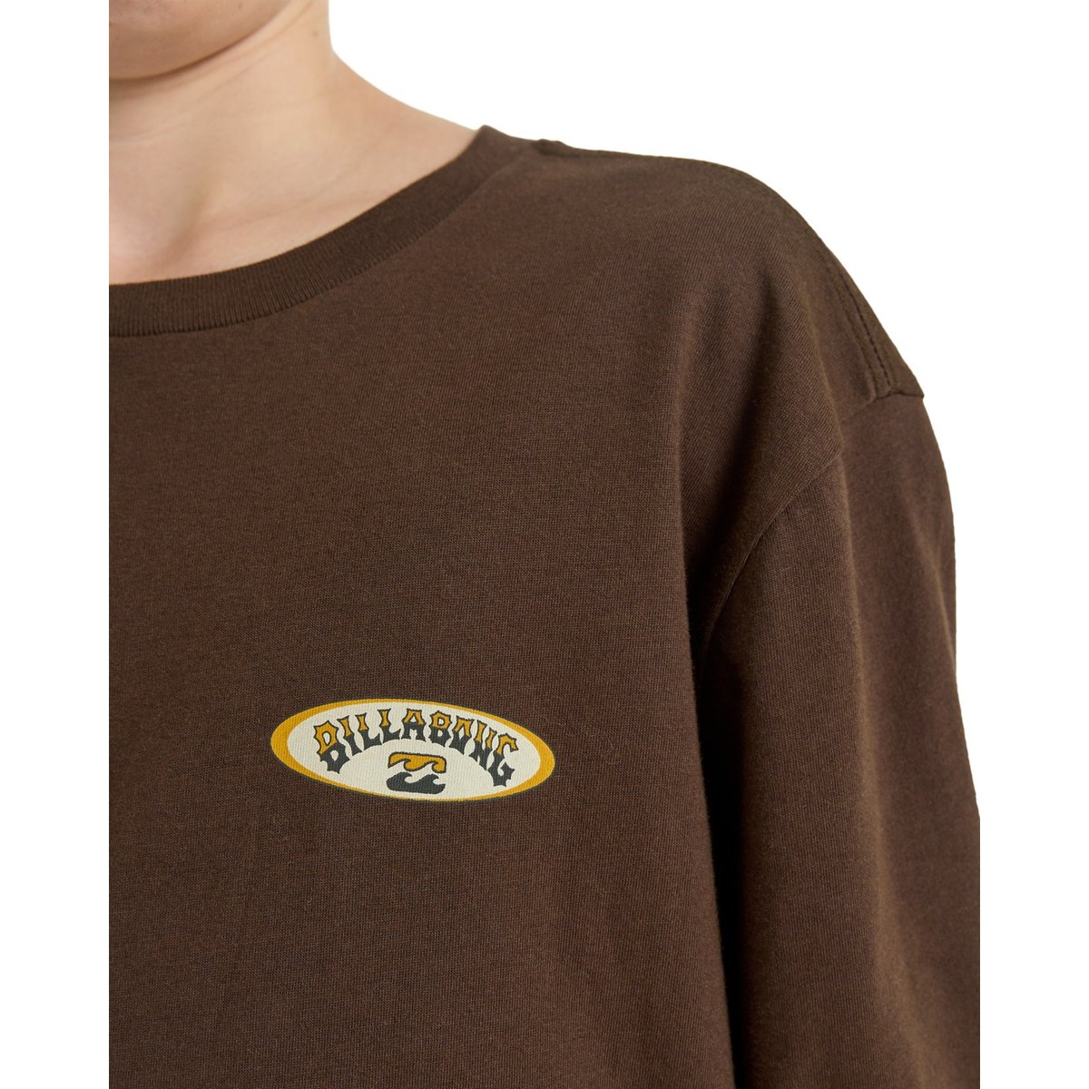 T shirt manches longues ORBIT ARCH marron dark cedar, BILLABONG