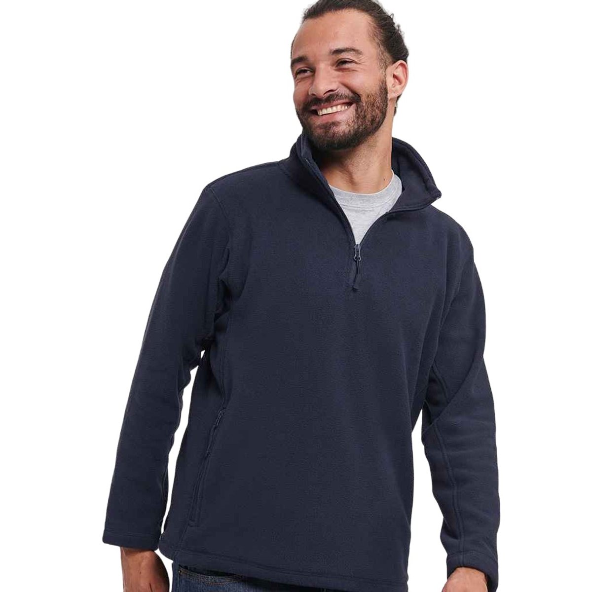 Haut polaire bleu marine, RUSSELL