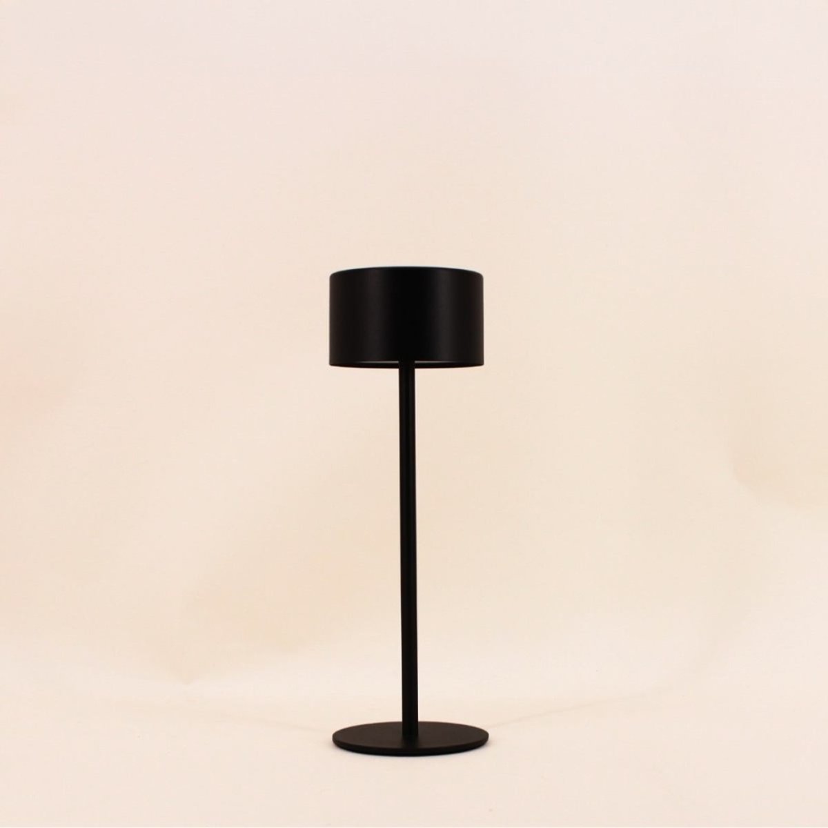 Lampe rechargeable USB IP44 en métal noir 27cm noir, ORNAMI