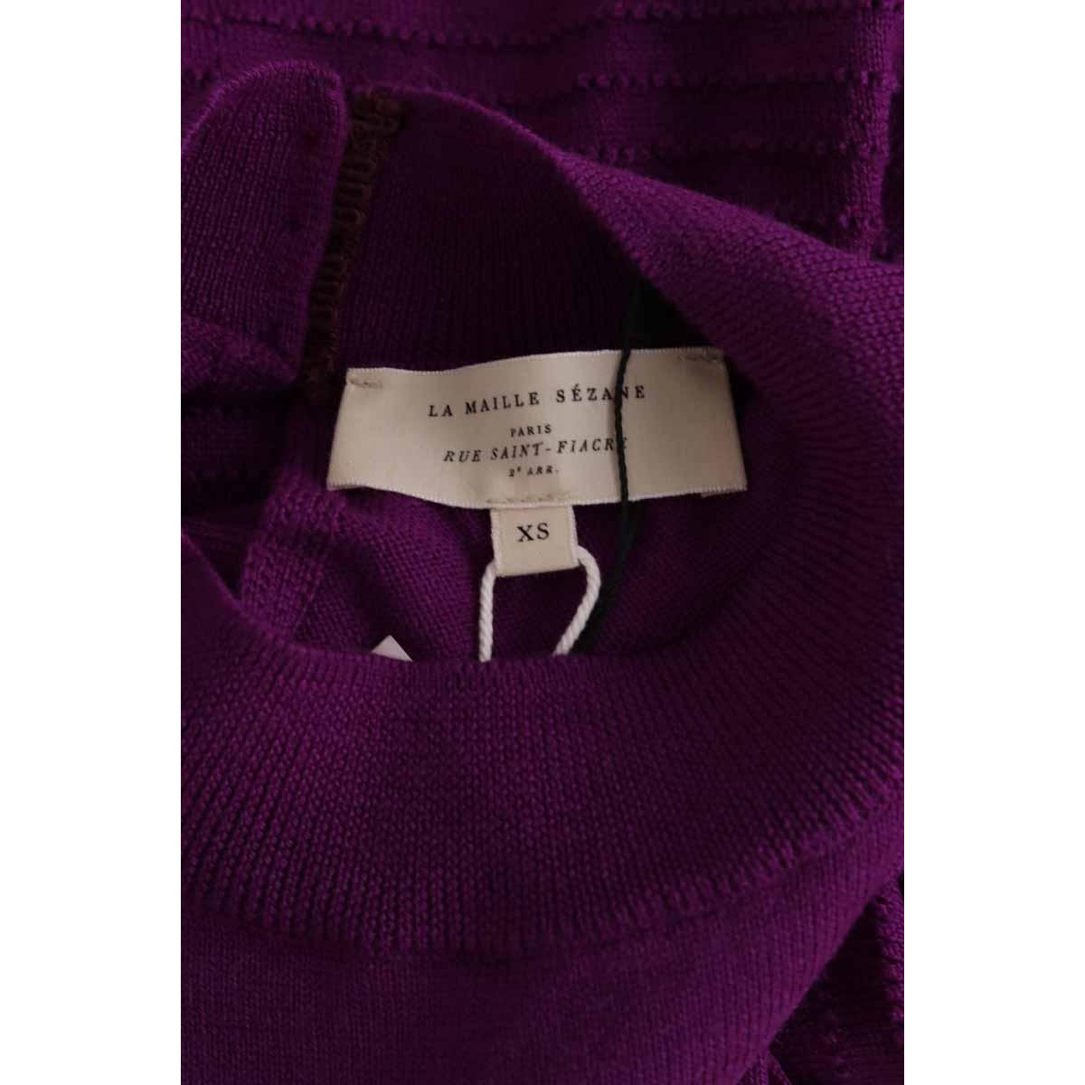 Pull - Très Bon État violet, SEZANE
