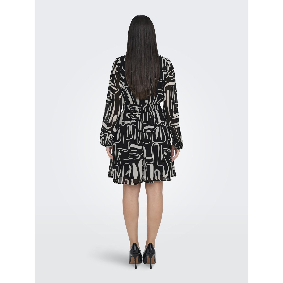 Robe noire - black, ONLY
