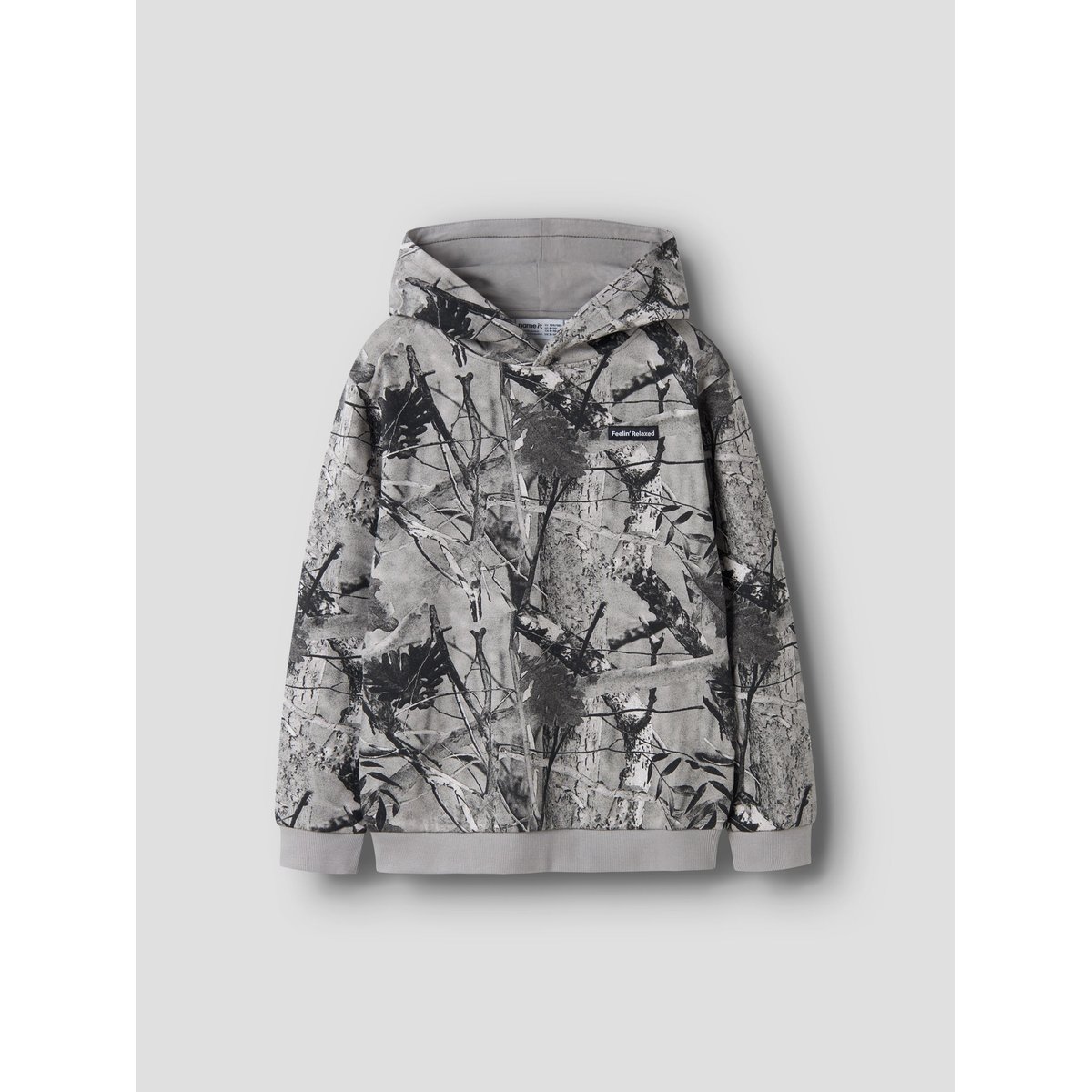 Sweat À Capuche gris - charcoal gray1, NAME IT